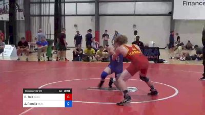 65 kg Consi Of 32 #1 - Drew Bell, Kansas vs Jack Randle, New York