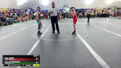 76 lbs Round 1 (8 Team) - Leo Smith, Terps Xtreme vs Dylan Skoncey, Phoenix WC