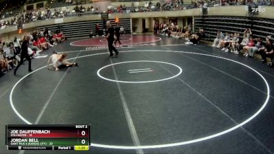 114 lbs Round 1 (4 Team) - Jordan Bell, Saint Pius X (Kansas City) vs Joe Dauffenbach, Stillwater