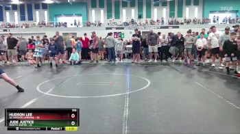 110 lbs Quarterfinals (8 Team) - Hudson Lee, U2 Upstate Uprising vs Jude Justice, Misfits United