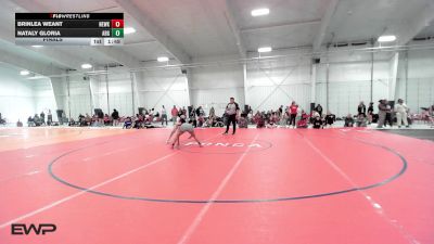 125 lbs Final - Brinlea Weant, Newkirk Girls vs Nataly Gloria, Altus Girls