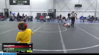 48 lbs Finals (2 Team) - Ryan Bridges, Mat Attack vs Lucas Spicer, PA Alliance Red