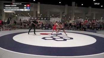 U15 GR - 52 lbs Cons. Round 7 - Jeremy Carver, Contenders Wrestling Academy vs Drayger Cloward, Uintah Wrestling