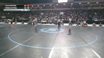 5A 120 lbs 1st Place Match - Roman Luttrell, Cleveland vs Elias Martinez, Volcano Vista