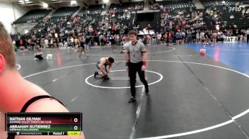 285 lbs Champ. Round 1 - Abraham Gutierrez, Sherman Challengers vs Nathan Gilman, Elkhorn Valley Wrestling Club