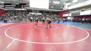192 lbs Cons. Round 1 - Zain Marshall, Willits vs Bridger Holmes, California