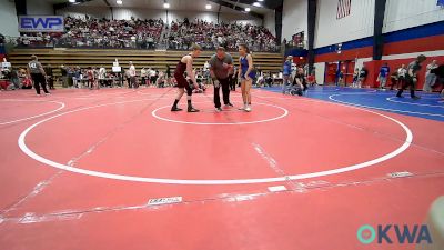 110 lbs 3rd Place - Xaivlynn Lane, Tiger Trained Wrestling vs Kaden Breeding, Eufaula Ironheads Wrestling Club