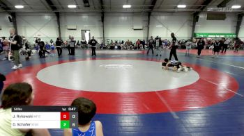 50 lbs Final - Jack Rykowski, Morris Fitness Orange vs Dominic Schafer, Storm Wrestling Center White