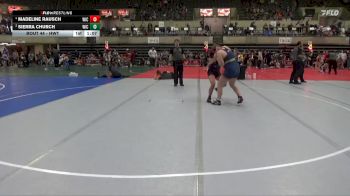 Round 2 - SIerra Church, St. Croix Falls vs Madeline Rausch, Outlaw Wrestling Club