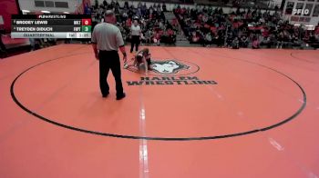 106 lbs Quarterfinal - Brodey Lewis, MILTON (WI) vs Treyden Diduch, FREEPORT (HS)
