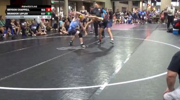 125 lbs Round 3 (6 Team) - Bryson Chappell, Powerhouse vs Brandon Lefler, NC National Team Gold