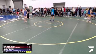 127 lbs Round 1 - Kaitlyn Wade, Bethel Freestyle Wrestling Club vs Daphnie Olsen, Arctic Warriors Wrestling Club