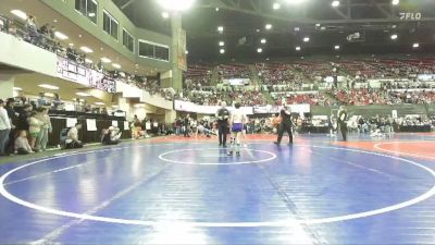74 lbs Cons. Round 5 - Greyson Rivers, Butte Wrestling Club vs Christopher LeBlanc Jr., Powell Wrestling Club