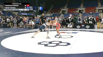138 lbs Champ. Rd Of 64 - Nicholas Sorrow, Michigan vs Grady Roybal, Utah