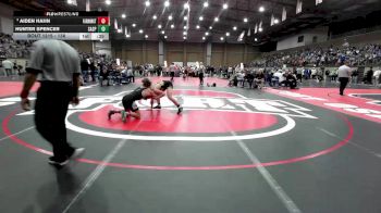 138 lbs Cons. Round 4 - Hunter Spencer, Sand Springs vs Aiden Hahn, Farmington