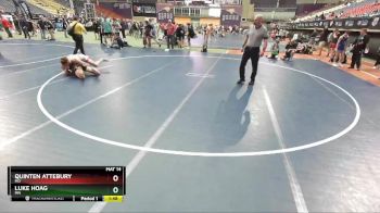 170 lbs Champ. Round 2 - Quinten Attebury, MO vs Luke Hoag, MN
