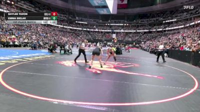 G170-5A 1st Place Match - Shylee Tuzon, Central-GJ Girls vs Emma Bielak, Mountain Vista Girls