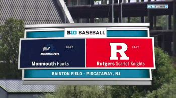 Monmouth at Rutgers | 2018 Big Ten Baseball Game #1