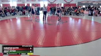 174 lbs Finals (2 Team) - Kenny Snyder, Findlay vs Augustus Dalton, Colorado Mesa