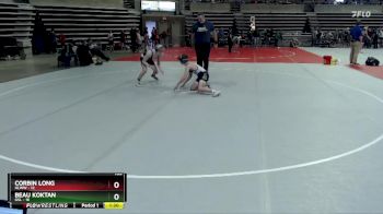 135 lbs Finals (8 Team) - Corbin Long, HLWW vs Beau Koktan, GSL