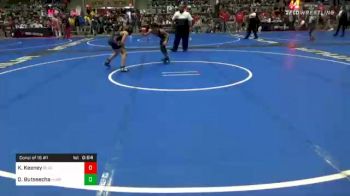 80 lbs Consolation - Kaiden Keeney, Blackwell WC vs Donovan Butseecha, Hurricane