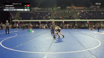 95 lbs Cons. Round 5 - Owen Watt, Immortal Athletics WC vs Axel Setzer, Weigh-In Club