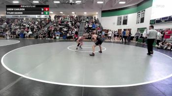 138 lbs Cons. Round 1 - Crew Carlson, The Hideout vs Tyler Dawes, GI Grapplers