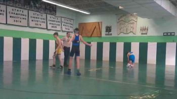 120 lbs Champ. Round 1 - Tyler Fitch, Hettinger/Scranton vs Brysn Traub, Sheridan