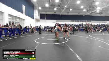 170 lbs Cons. Round 1 - Sarai Verduzco, Schurr Wrestling vs Annalese Arroyo, Reverence Grappling