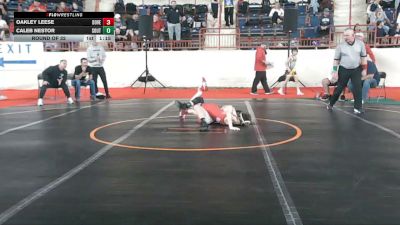 75_B lbs Round Of 32 - Oakley Leese, Dover vs Caleb Nestor, South Side