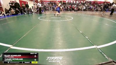 165 lbs Quarterfinal - Elliot Schnelker, Junipero Serra vs Turner Mcfarland, Palo Alto Hs