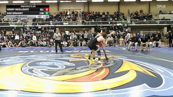 150 lbs 3rd Place - Henry McElligott, Holliston vs Dan Greaney, Leominster