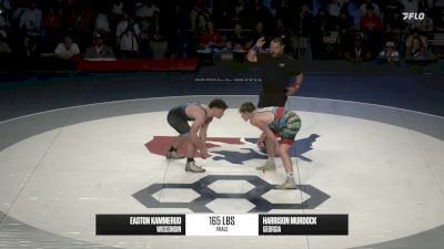 165 lbs 1st Place Match - Easton Kammerud, Wisconsin vs Harrison Murdock, Georgia