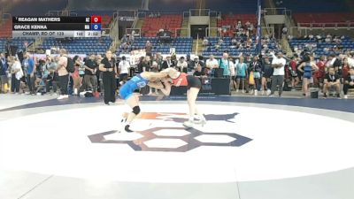 120 lbs Champ. Rd Of 128 - Reagan Mathers, Arizona vs Grace Kenna, Massachusetts