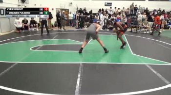 140 lbs Cons. Round 5 - Charles Fulgham, Simmons Middle School vs Kyrie Wright, Simmons Middle School