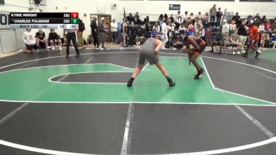 140 lbs Cons. Round 5 - Charles Fulgham, Simmons Middle School vs Kyrie Wright, Simmons Middle School