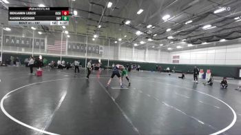 197 lbs Champ. Round 2 - Benjamin Leece, Grand Valley State vs Kaden Hooker, UW-Parkside
