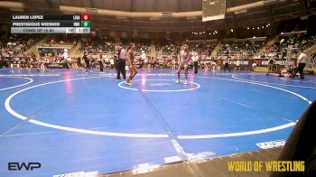 102 lbs Consi Of 16 #2 - Lauren Lopez, Legacy Wrestling vs Prestigious Wiesner, Hays Wrestling Club