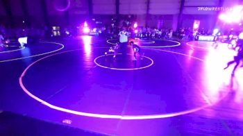50 lbs Consolation - Esme Miller, Illinois Valley Youth WC vs Adriel Flores, Warriors Of Christ (WOC)