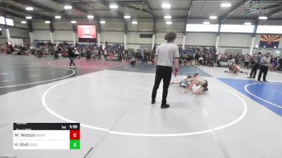 102 lbs Round Of 16 - Maxx Watson, Sandpoint Legacy WC vs Hoyt Shill, Desert Dogs WC