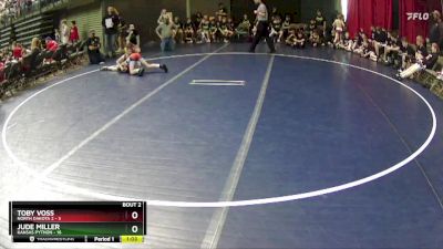 75 lbs Round 1 (6 Team) - Jude Miller, Kansas Python vs Toby Voss, North Dakota 2