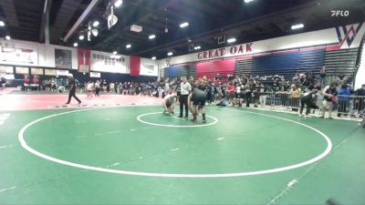 285 lbs Champ. Round 1 - Lucian Papalii, La Serna vs George Llamas, Montclair