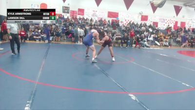 190 lbs Cons. Round 3 - Lawson Dill, Sumner vs Kyle Armstrong, Orting