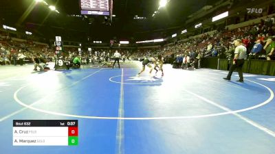 126 lbs Consi Of 32 #2 - Anthony Cruz, Folsom vs Alexander Marquez, Golden Valley