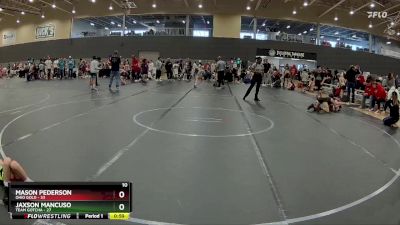 80 lbs Round 4 (6 Team) - Mason Pederson, Ohio Gold vs Jaxson Mancuso, Team Gotcha