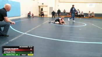 62-67 lbs Round 1 - Atticus Fitch, Davis Wrestling Club vs Connor Pearson, Empire Battle School