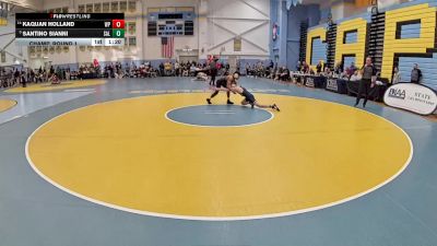 138 lbs Champ. Round 1 - Santino Sianni, Salesianum vs Kaquan Holland, William Penn H.S.