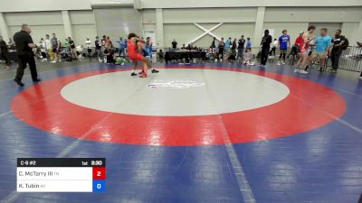 175 lbs C-8 #2 - Charles McTorry III, Tennessee vs Konnor Tubin, Wisconsin