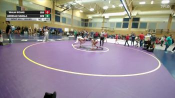 105lbs Champ. Round 3 - Malia Riojas, Granger (Girls) vs Adrielle Sabala, Sageview (Girls)