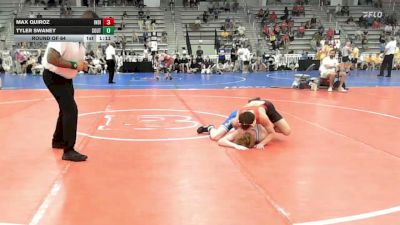 132 lbs Round Of 64 - Max Quiroz, Indiana Outlaws Black - HSB vs Tyler Swaney, Southern Roots - HSB